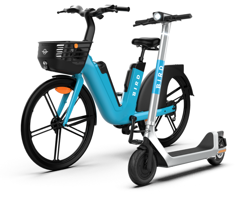 bird ebike scooter